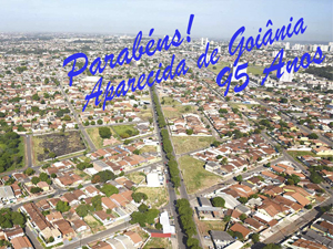 Parabéns Aparecida de Goiânia pelos seus 95 anos