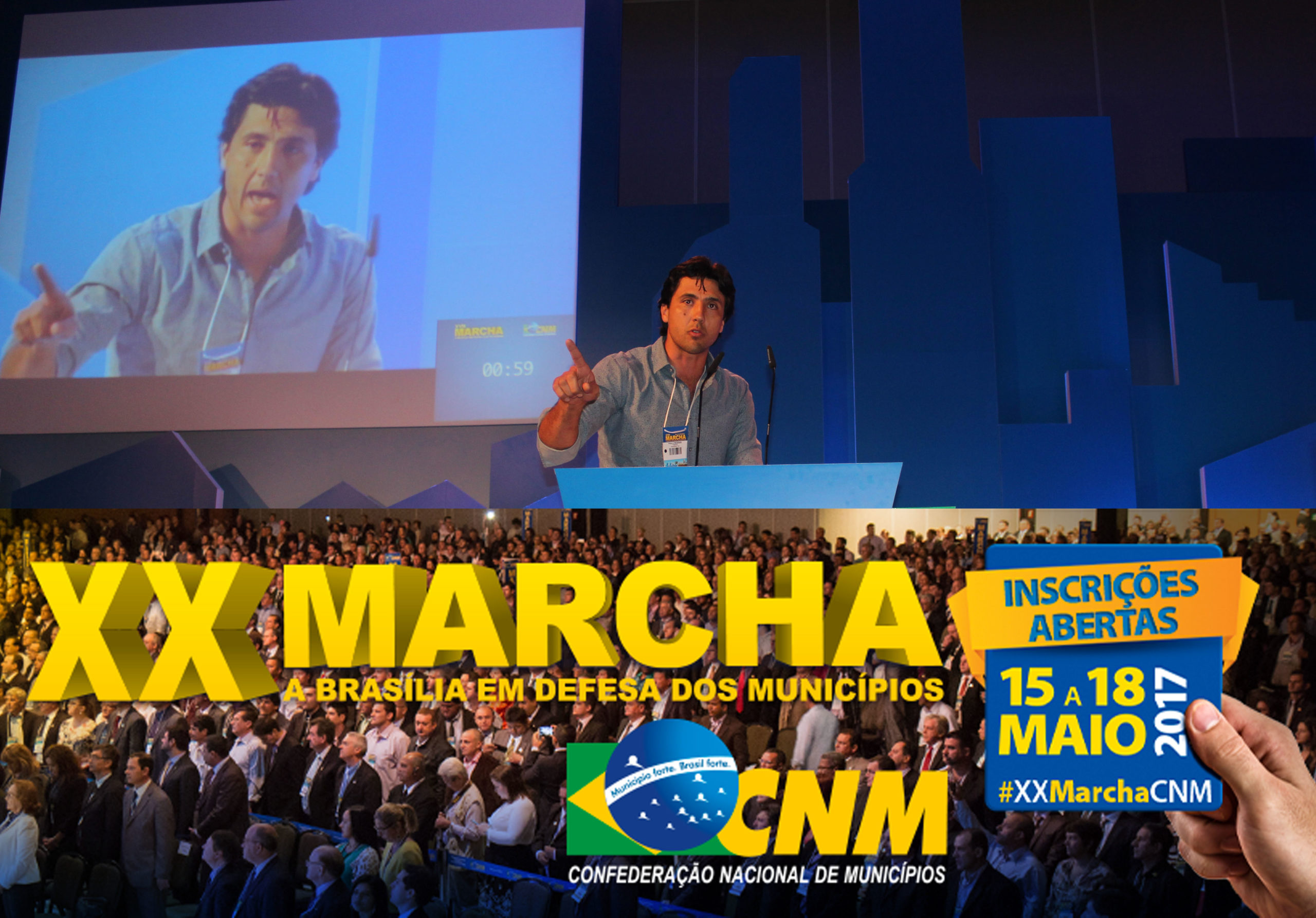 Contagem regressiva para a XX Marcha
