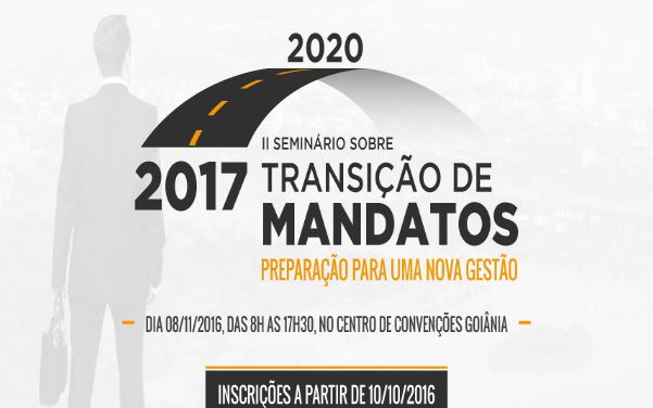 TCM-GO promove o II Seminário sobre Transição de Mandatos