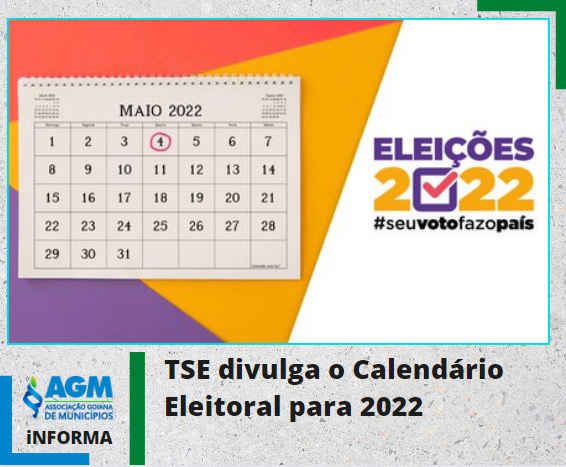 TSE divulga o Calendário Eleitoral para 2022