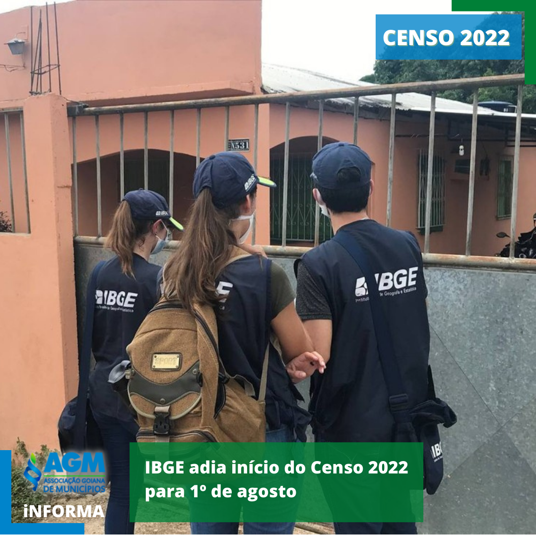 IBGE anuncia para agosto início da coleta do Censo 2022