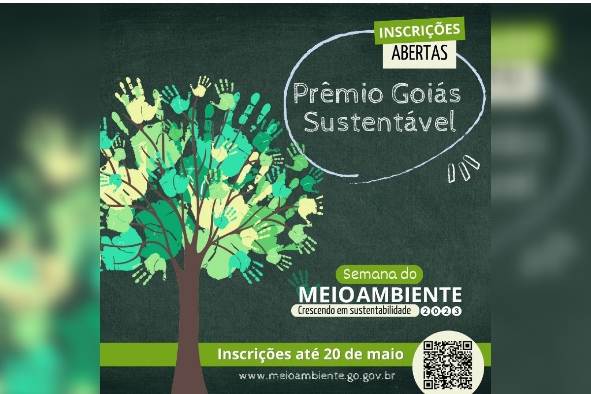 Semad abre inscrições para Prêmio Goiás Sustentável 2023