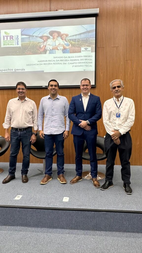 AGM e Receita Federal realizam seminário em Goiânia para capacitar sobre arrecadação do ITR