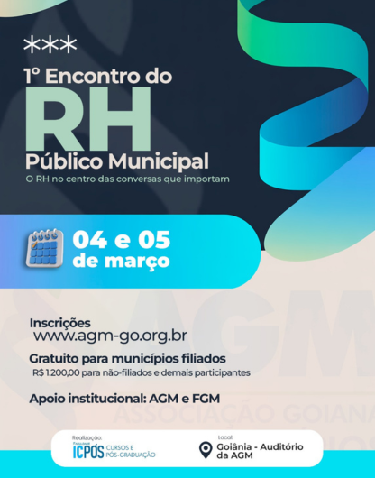 1º ENCONTRO DO RH PÚBLICO MUNICIPAL